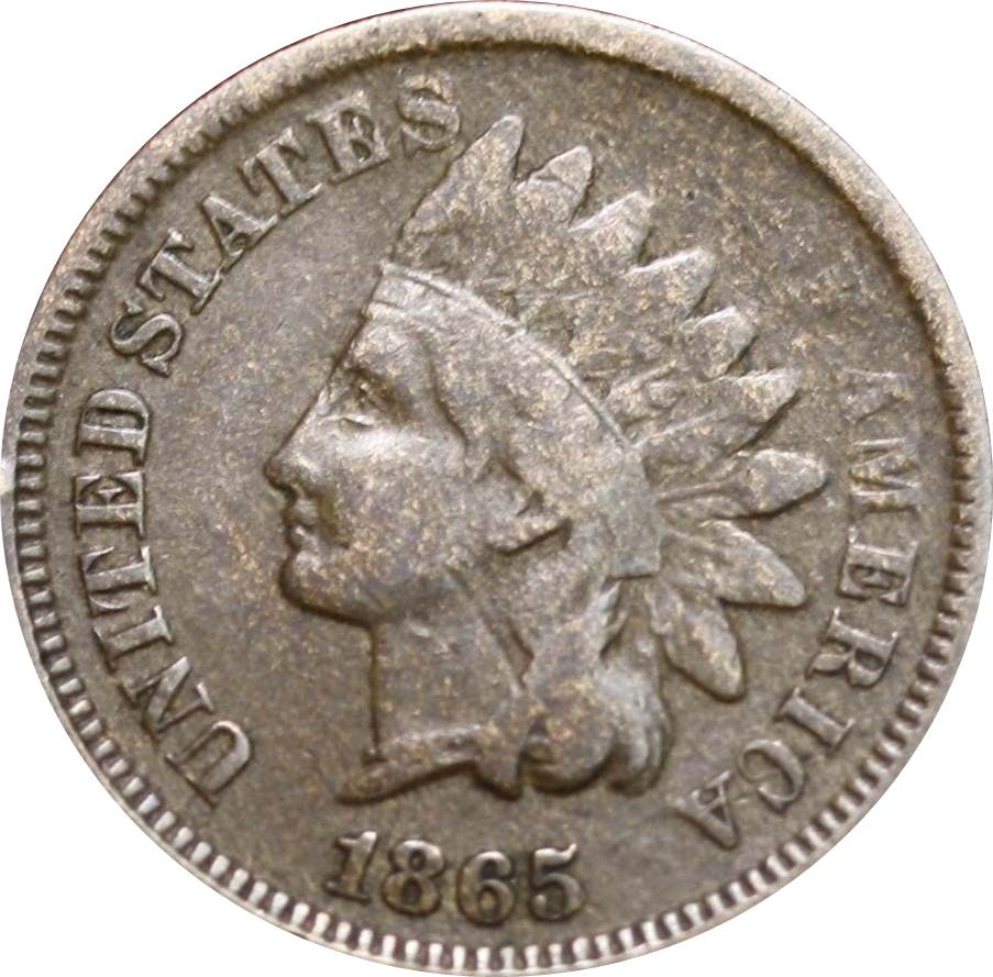 1865-Indian-Head-Cent-#2