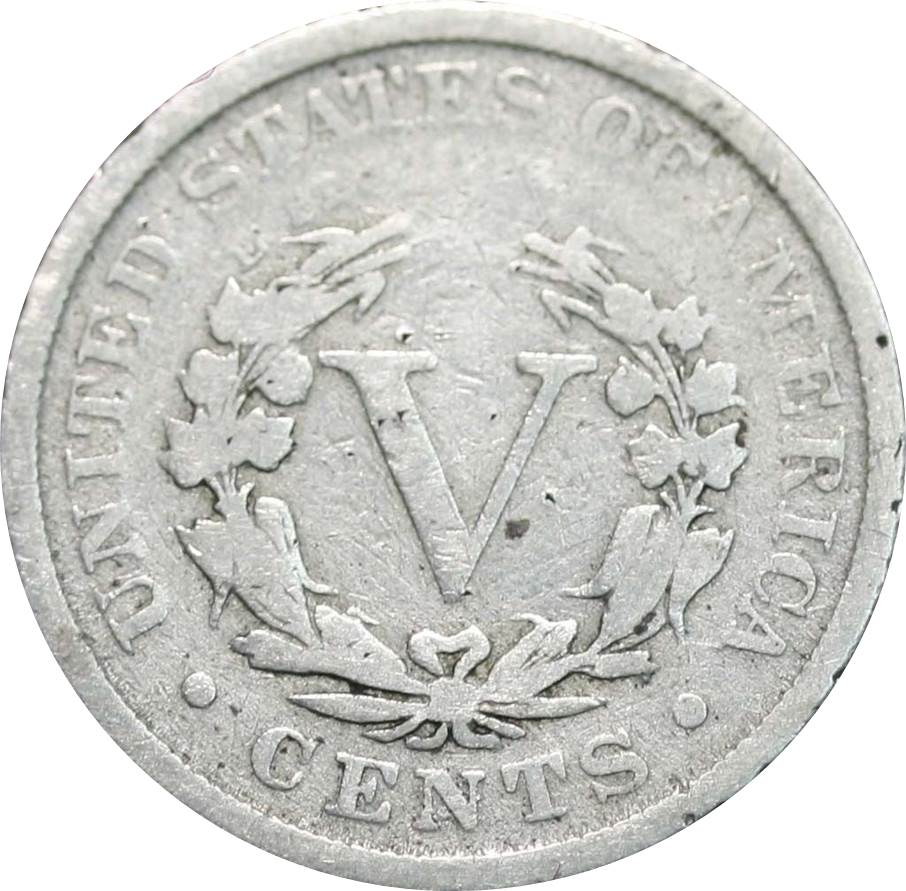 1889-Liberty-V-Nickel---#3