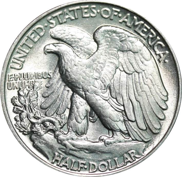1945-Walking-Liberty-Half-#2