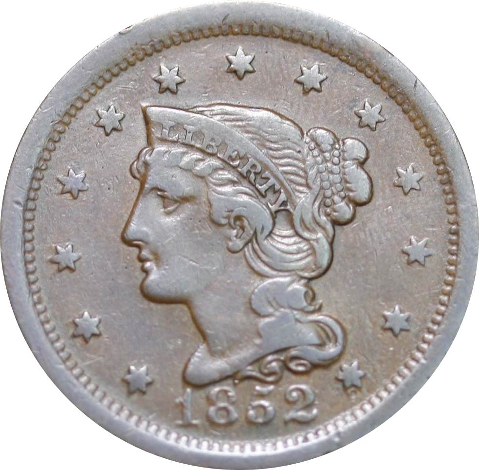 1852-Large-Cent