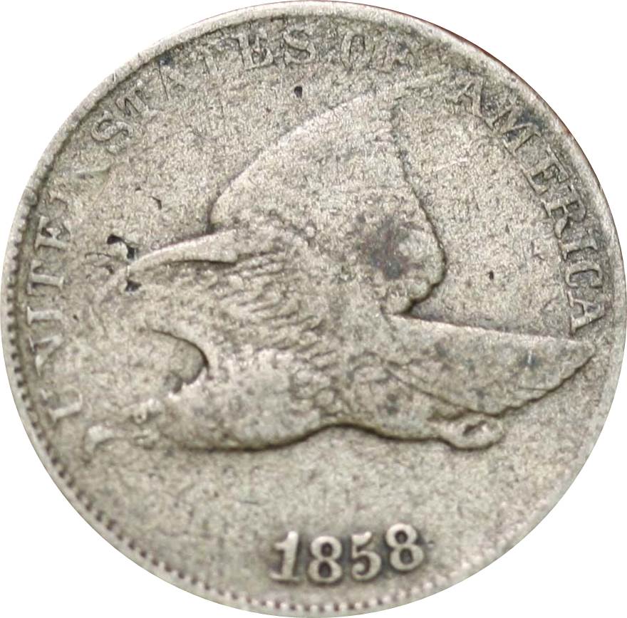 1858-Flying-Eagle-Cent-#2