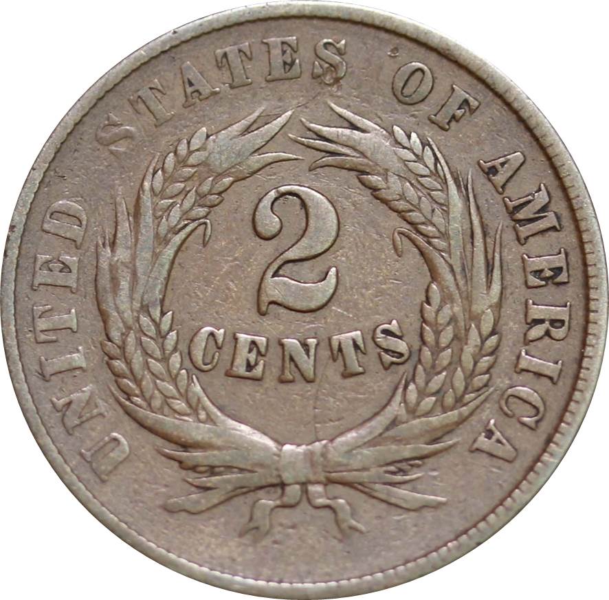 1865-Two-Cents-#2