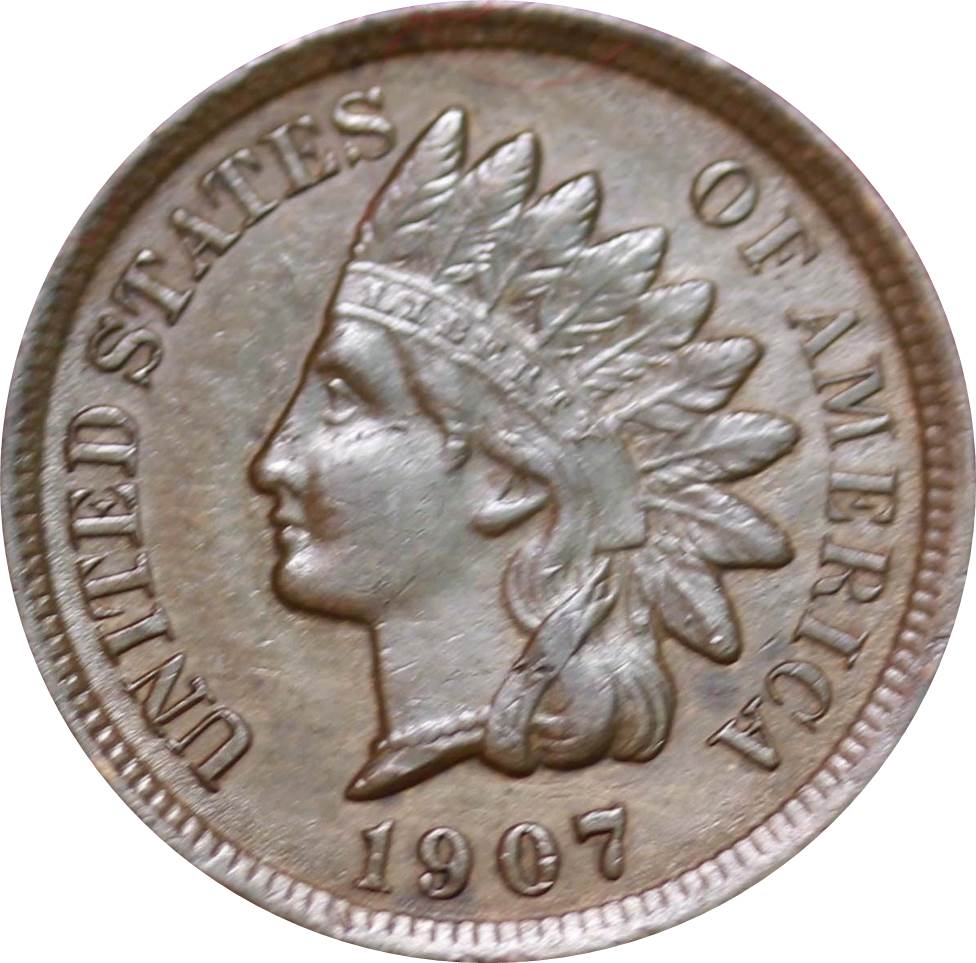 1907-Indian-Head-Cent-#2