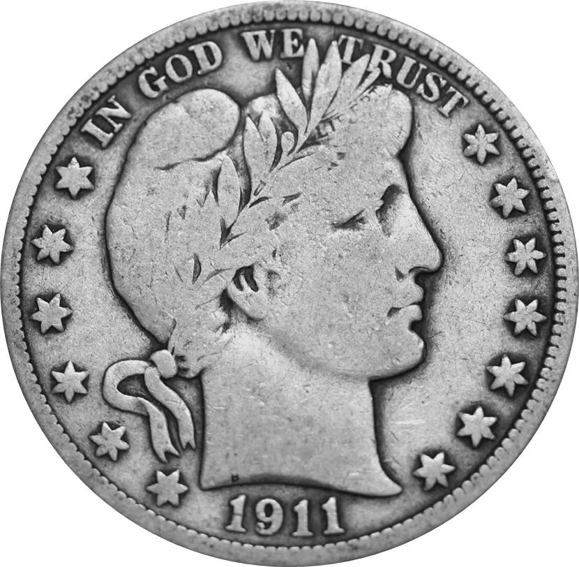 1911-Barber-Half-Dollar