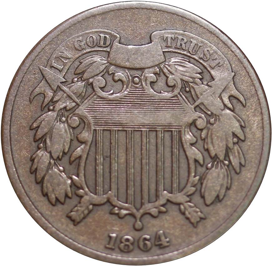 1864-Two-Cents