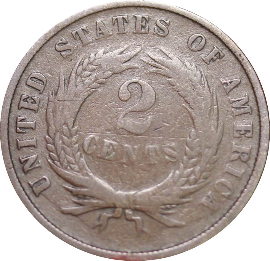 1869-Two-Cents