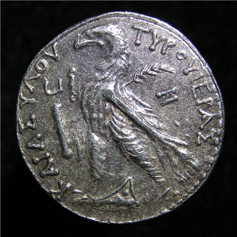 Phoenicia-AR-Tetradrachm-Melqart/Eagle-Forgery?