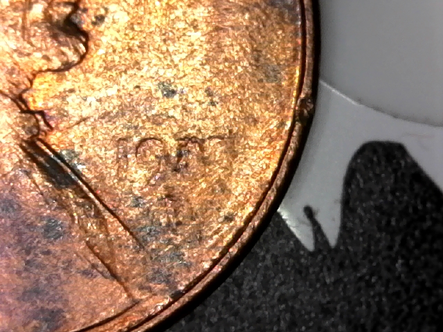 1980-Or-81?-Lincoln-Penny-With-Missing-Trust-And-Barely-Visible-Date