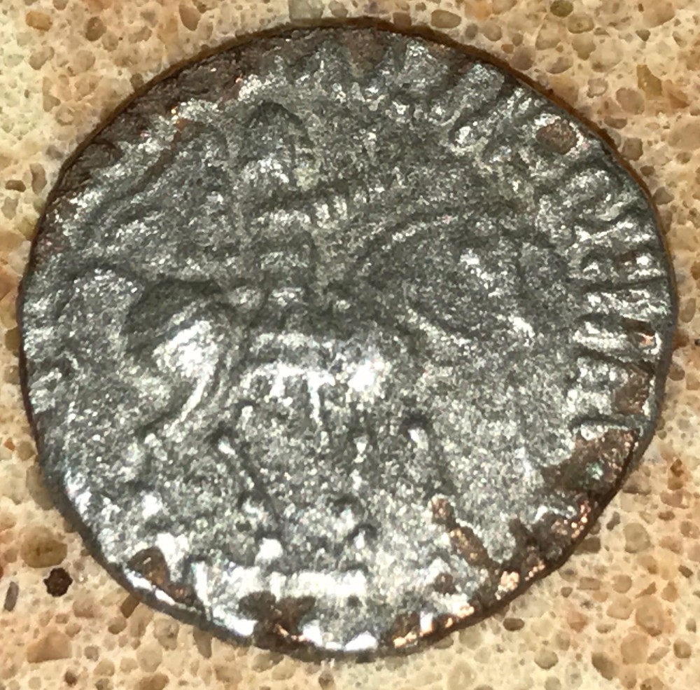 Mystery-Indo-Greek/Scythian-Silver-Plated-Coin-Please-Help-ID