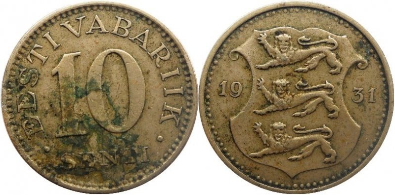 Four-Generations-Of-Modern-Coinage-Of-Estonia.
