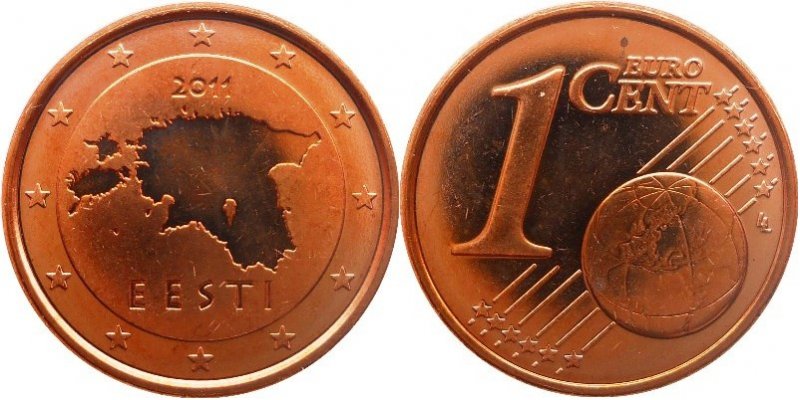 Four-Generations-Of-Modern-Coinage-Of-Estonia.