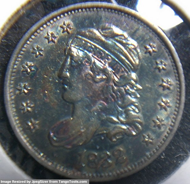 Toning-On-1832-Bust-Half-Cent