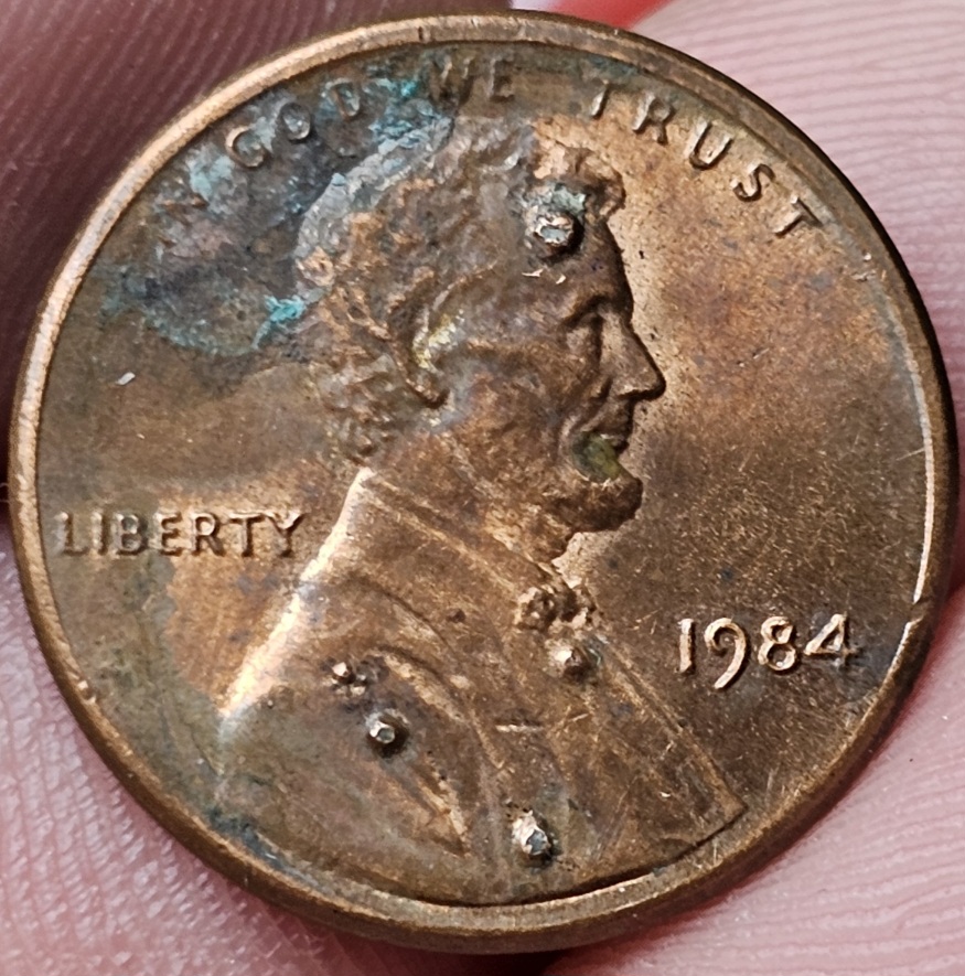 1984-Penny-With-Blobs-Obverse