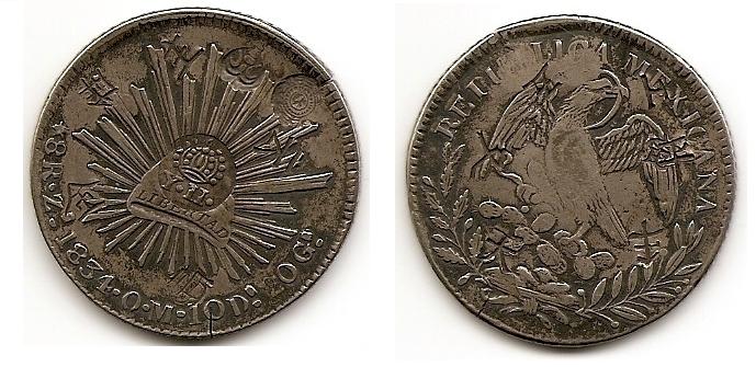 1834-Mexican-8R-With-Counterstamps