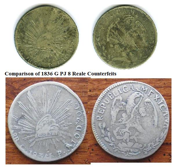 Counterfeit-1836-Guanajuato-8-Reale