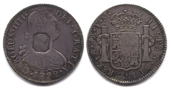 8-Reales-Mexico-1792,-Suspected-Birmingham-Issue