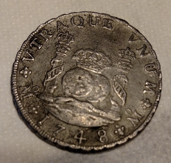 1748-Spanish-Silver-Coin