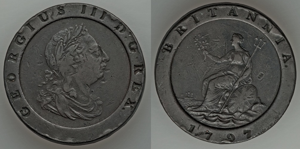 1797-GB-2-Pence-Cartwheel-Coin:-Grade?