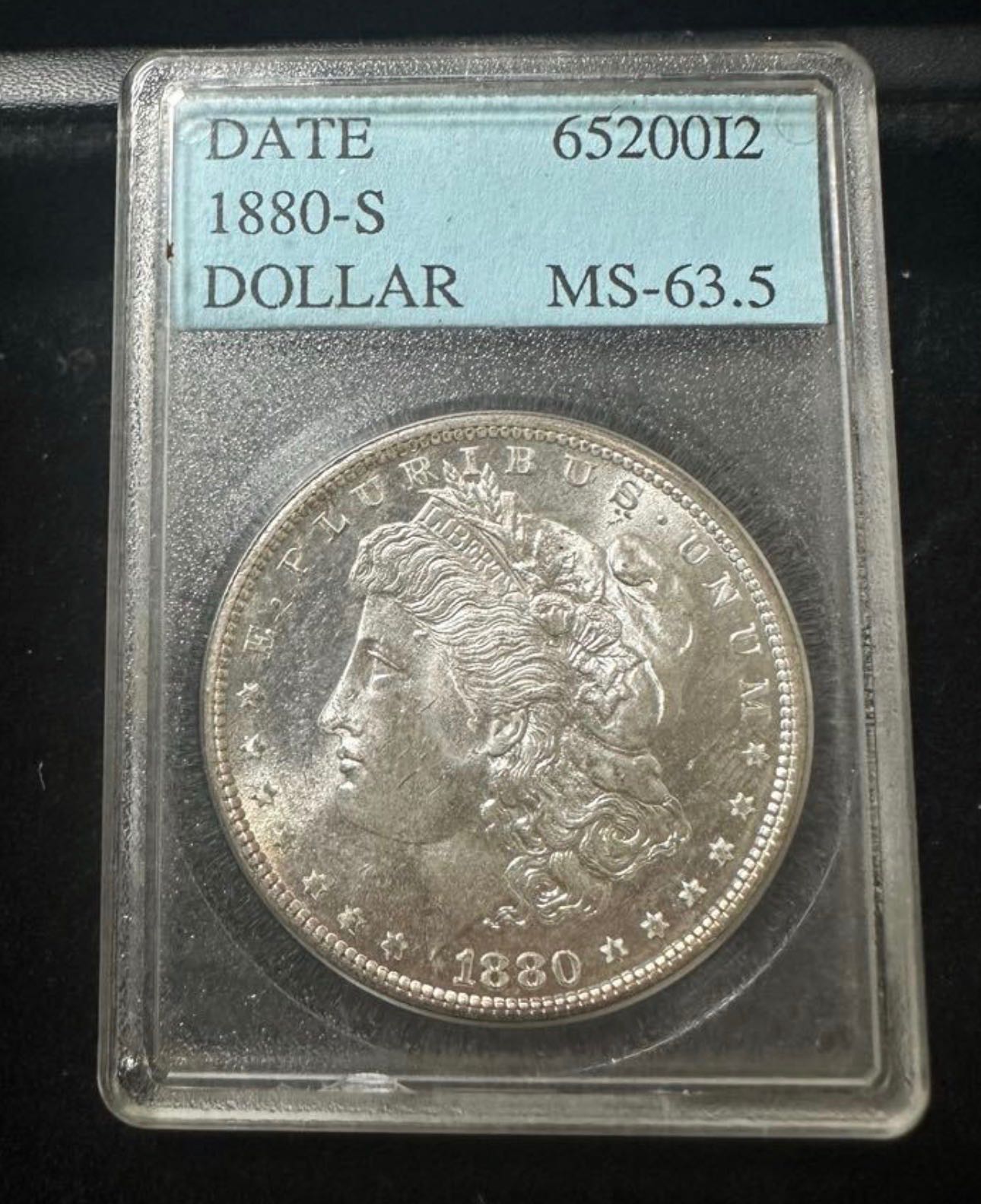Accugrade-Slab---Morgan-Dollar-1880-S-MS-63.5?