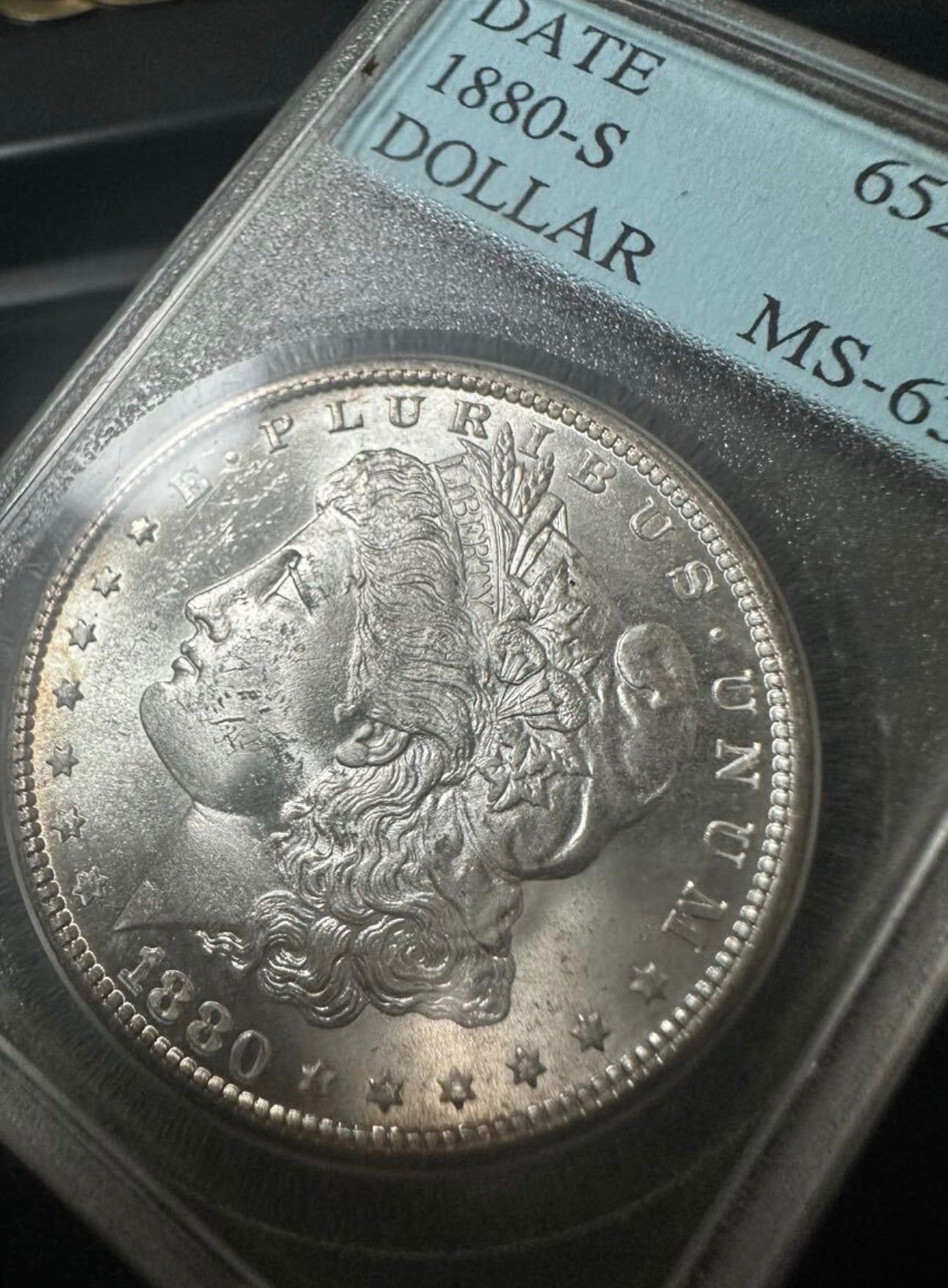 Accugrade-Slab---Morgan-Dollar-1880-S-MS-63.5?