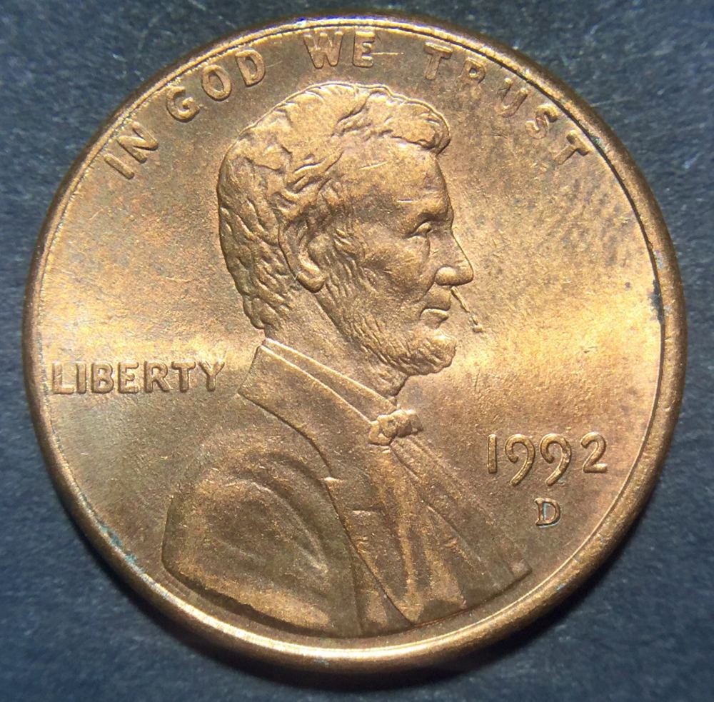 1992-Lincoln-Cent-Another-Die-Chip-Laugh