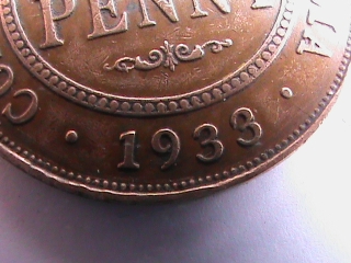 Help-With-1933/32-Overdate-And-A-Half-Penny.