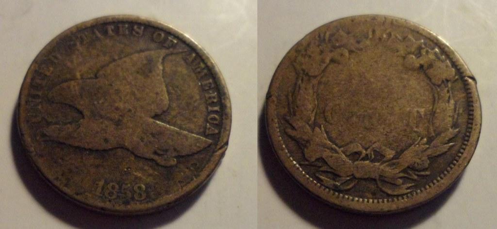 1858-Flying-Eagle-One-Cent