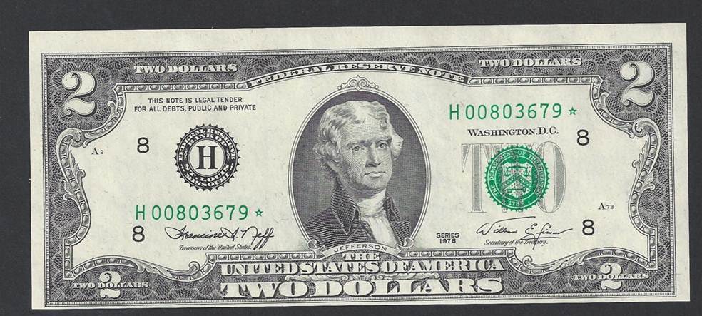 2-Dollar-Starnote