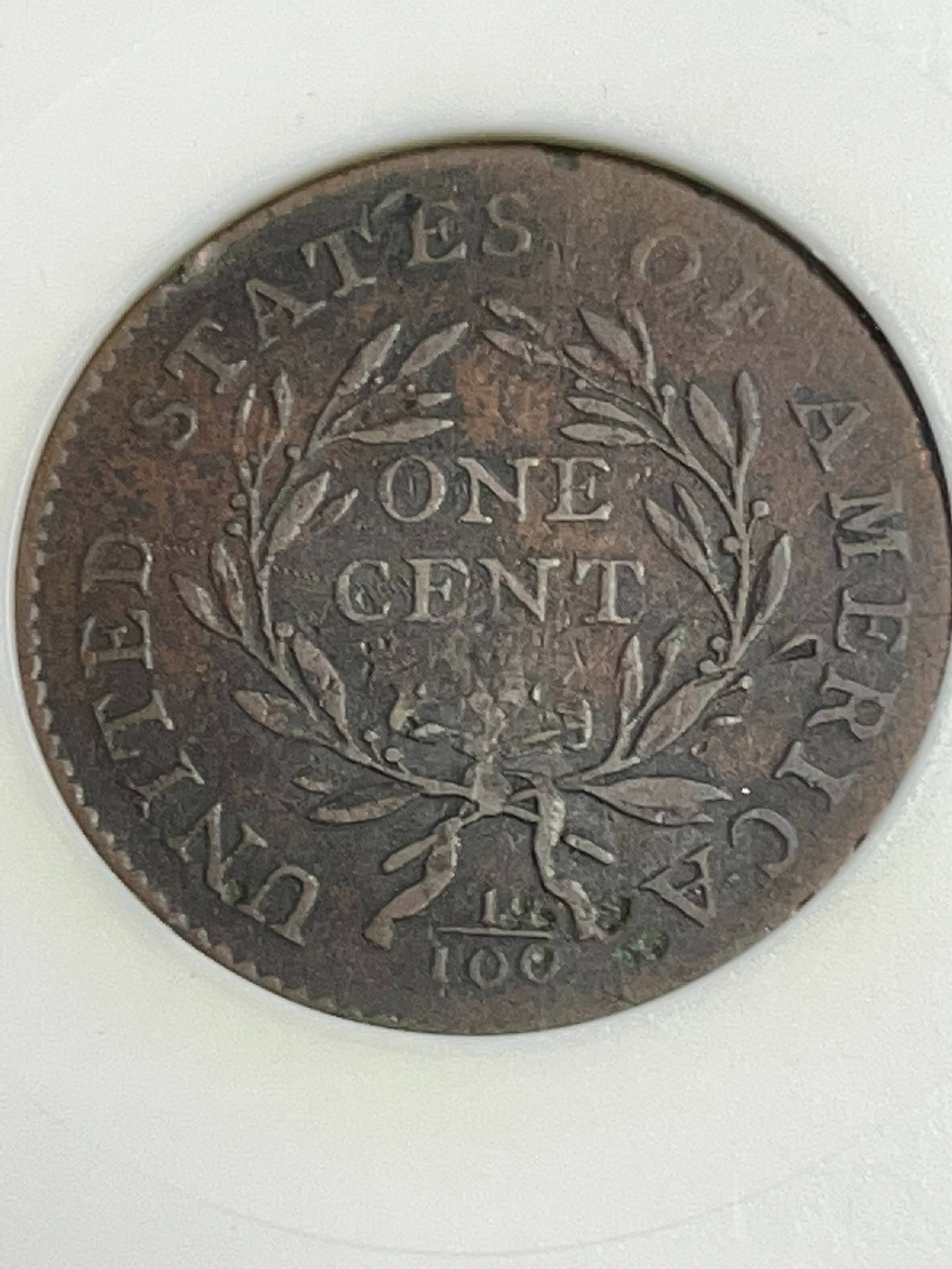 1794-Liberty-Cap-Large-Cent---Corroded-And-Damaged-But-Lots-Of-Detail