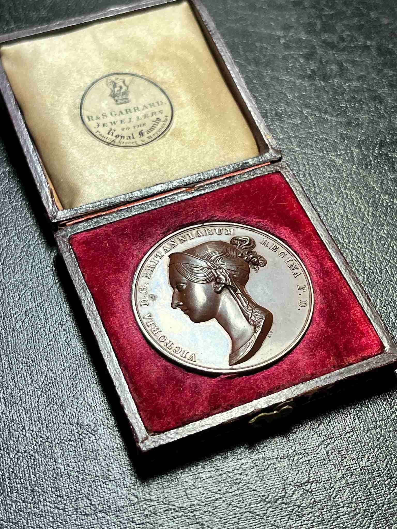 Victoria-Coronation-Medal-Study/Pattern-By-Pistrucci