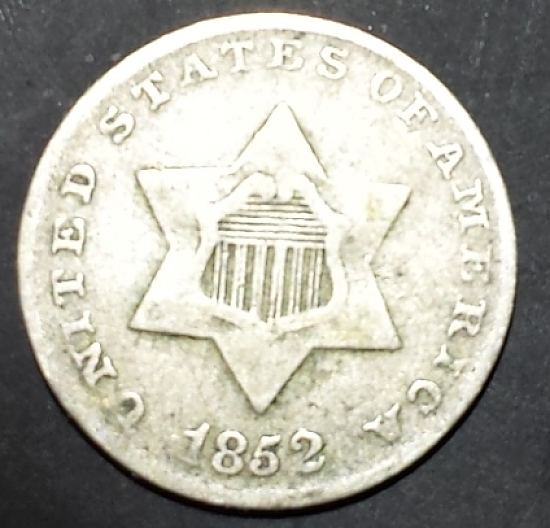 Raw-1852-Silver-3-Cent-So-Tiny-And-Cute.