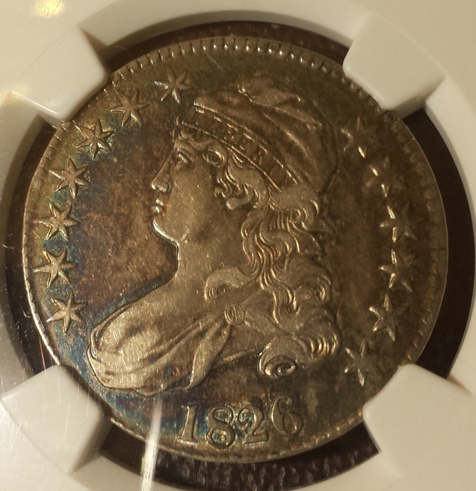 Is-This-Toning-Desirable?-1826-Capped-Bust-Half-Dollar