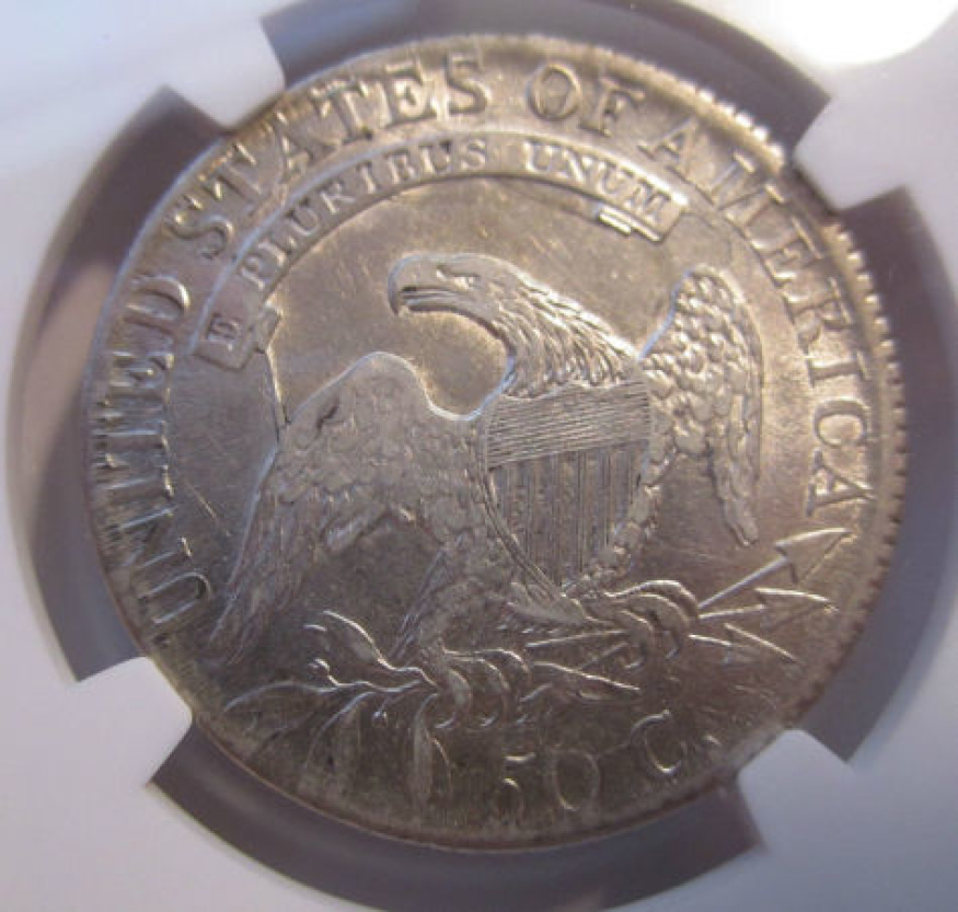 1814-Capped-Bust-Half-Dollar-With-Some-Major-Die-Clashes.