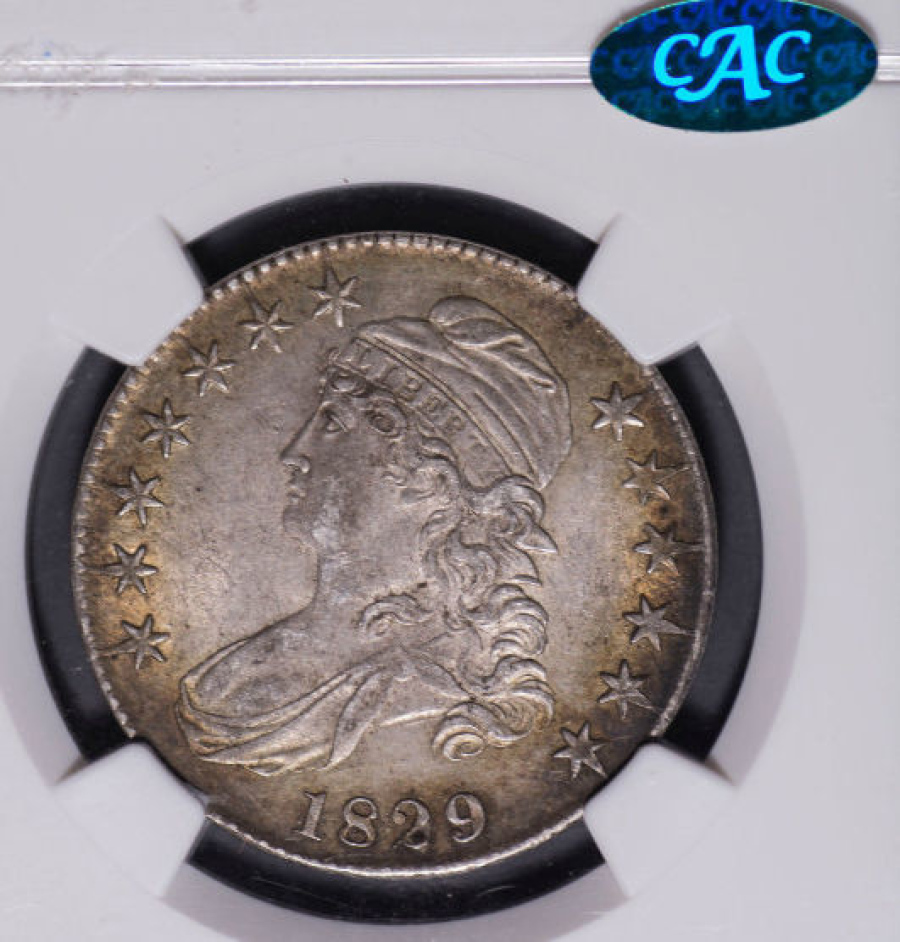 1829-Capped-Bust-Half.-How-Did-This-One-Get-This-Grade?