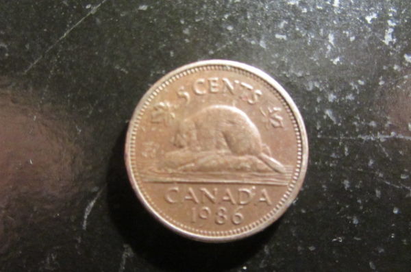 1986-Nickel,-Wrong-Planchet-Or-Rusty?