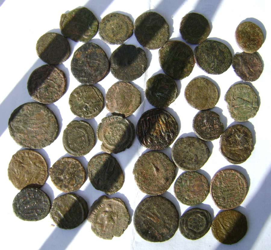 Uncleaned-Lot.36-Coins