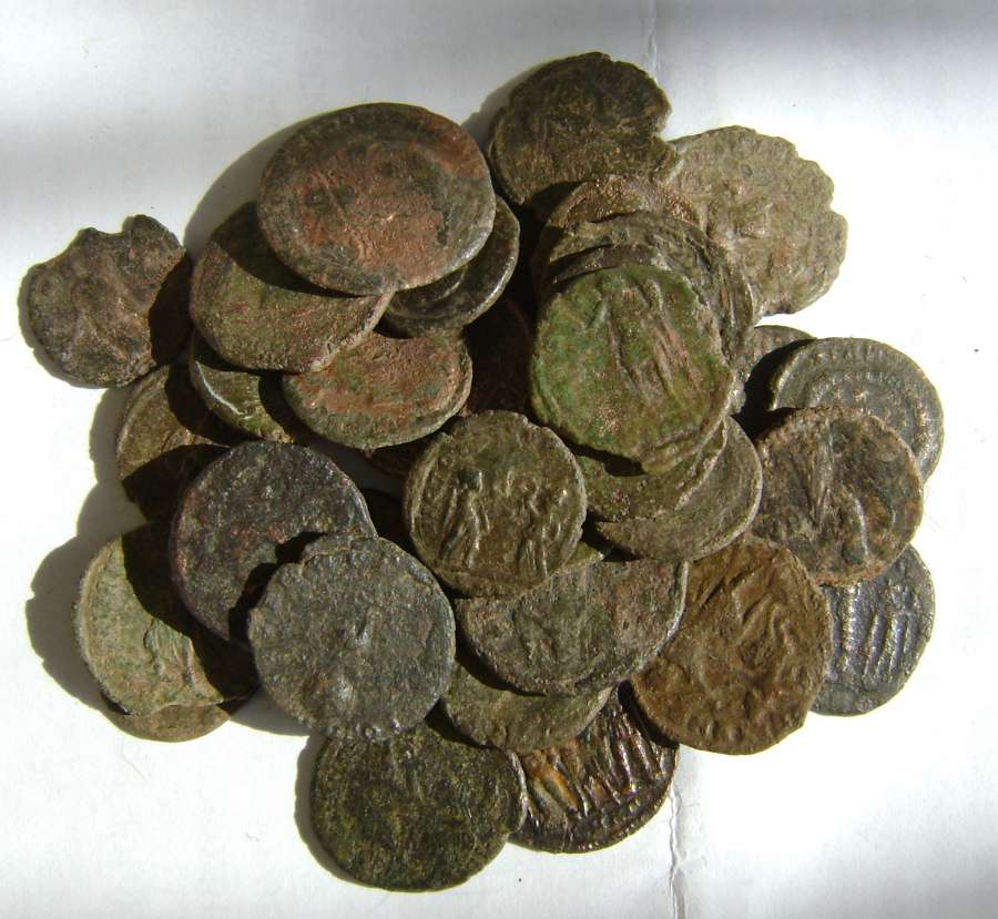 Uncleaned-Lot.36-Coins