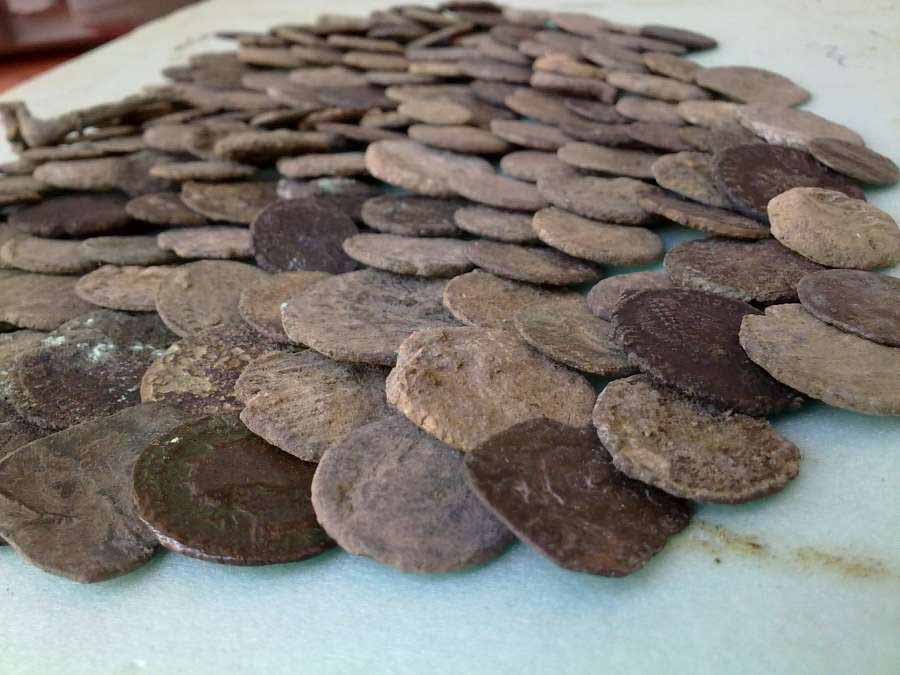 Uncleaned-Lot.36-Coins