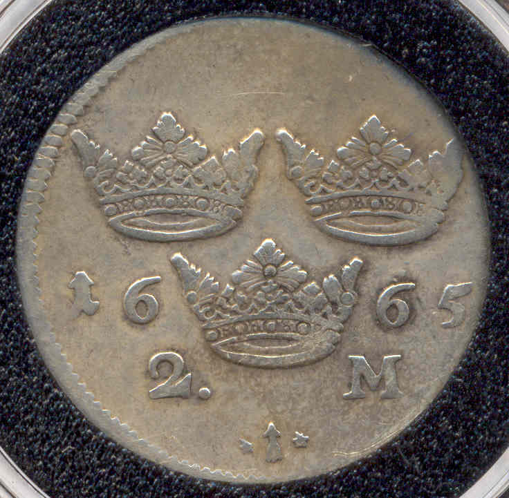 Charles-Xi-Of-Sweden---2-Marks