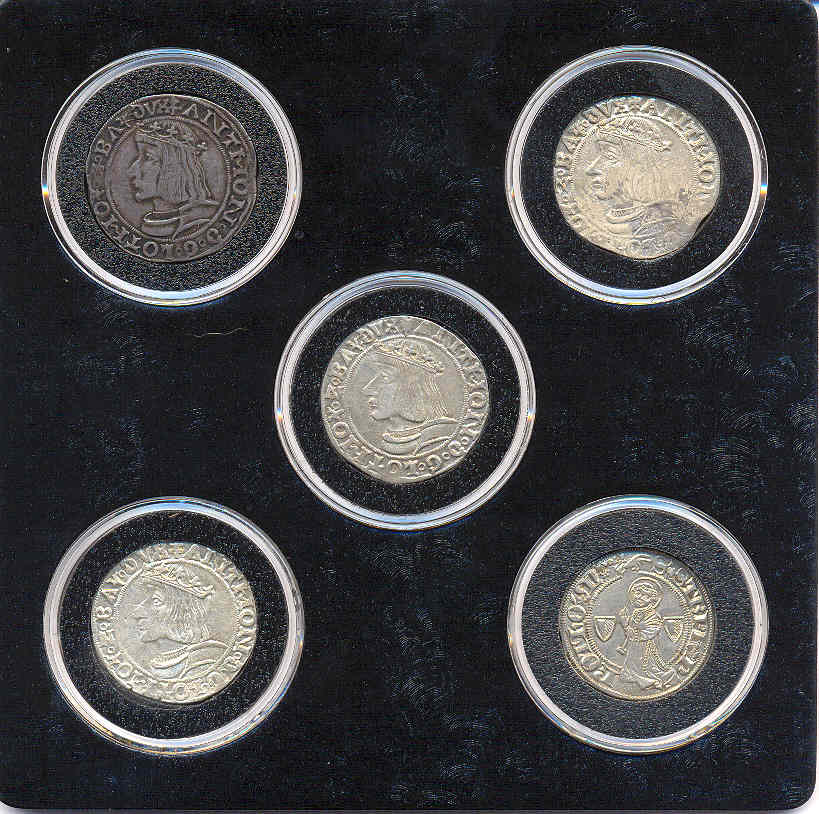 French-Feudal-Silver-Coins---16th-Century-Lorraine