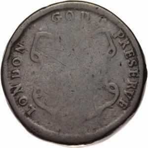 1694-London-Halfpenny-Elephant-Token