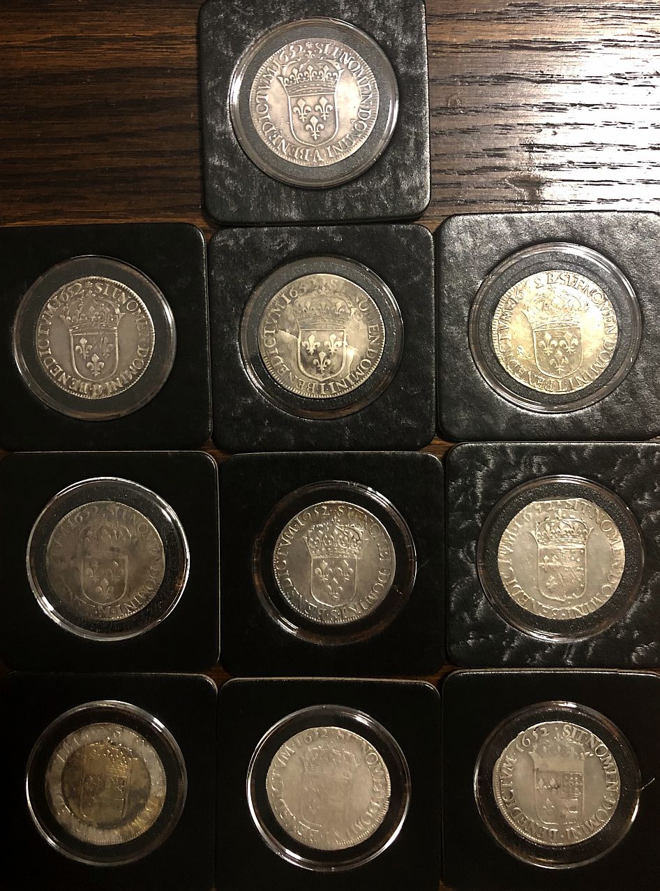 1652-I-Ecu---Louis-Xiv-Of-France