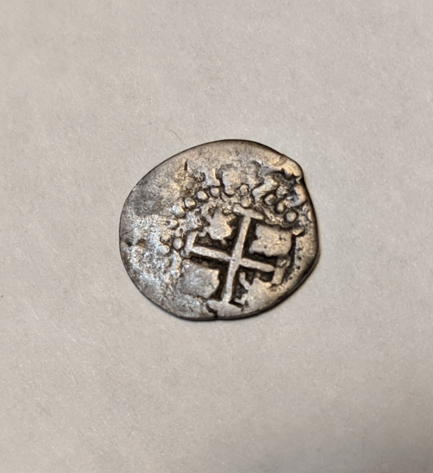 1600's-Spanish-1/2-Real---Need-Help-With-Year/Type/Grade