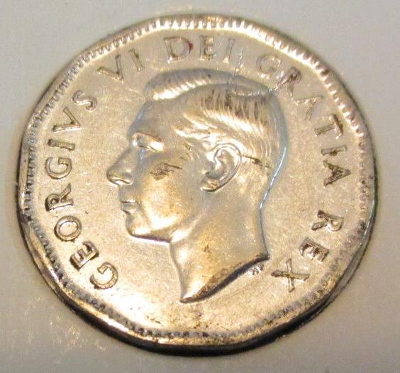 Rare-1951-High-Relief-Nickel-With-Deep-Obv.-Scratch
