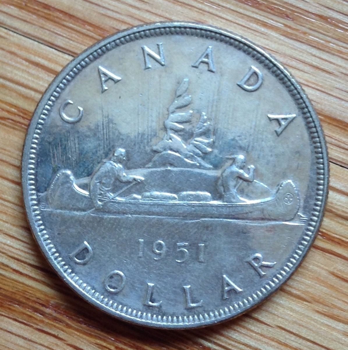1951-Arnprior-Or-Short-Water-Lines-Variety-Silver-Dollar-?