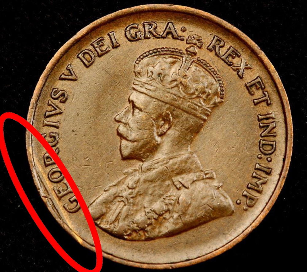 Strange-Straight-Line-Die-Break-?-1936-1-Cent