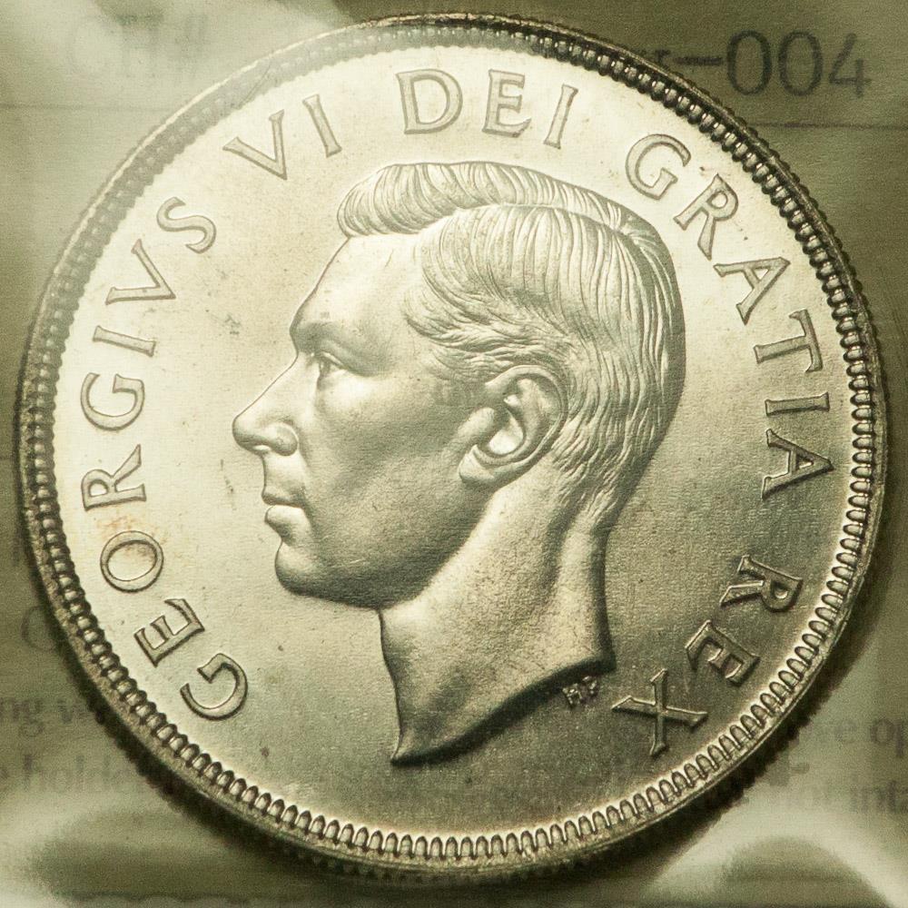 ICCS---MS-65-Or-MS-66-?---1950-Silver-Dollar-Victoria-North