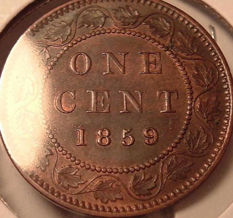 1859/8-Canadian-Large-Cent