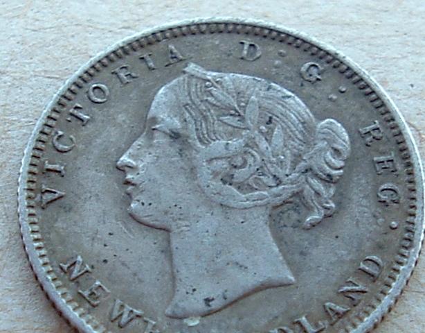 1881-Newfoundland-Five-Cents