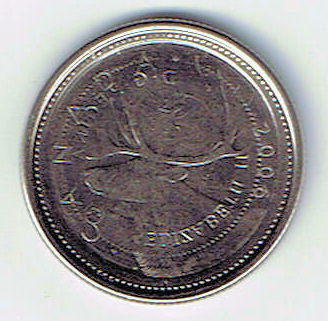 25-Cent-/-Nickel-Error